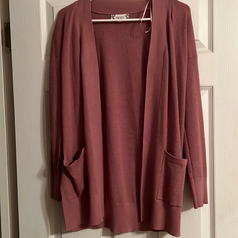 Maroon Cardigan